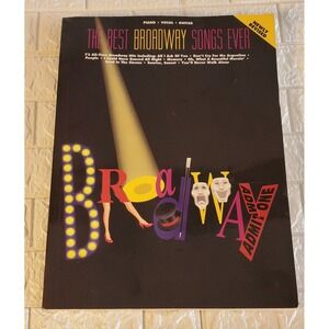 The Best Broadway Songs Ever Sheet Music Book for Piano, Vocal, and Guitar